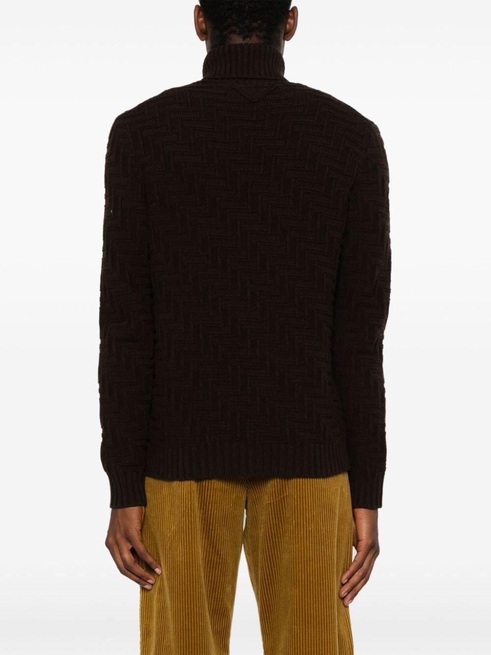 Prada Turtle-Neck Sweater