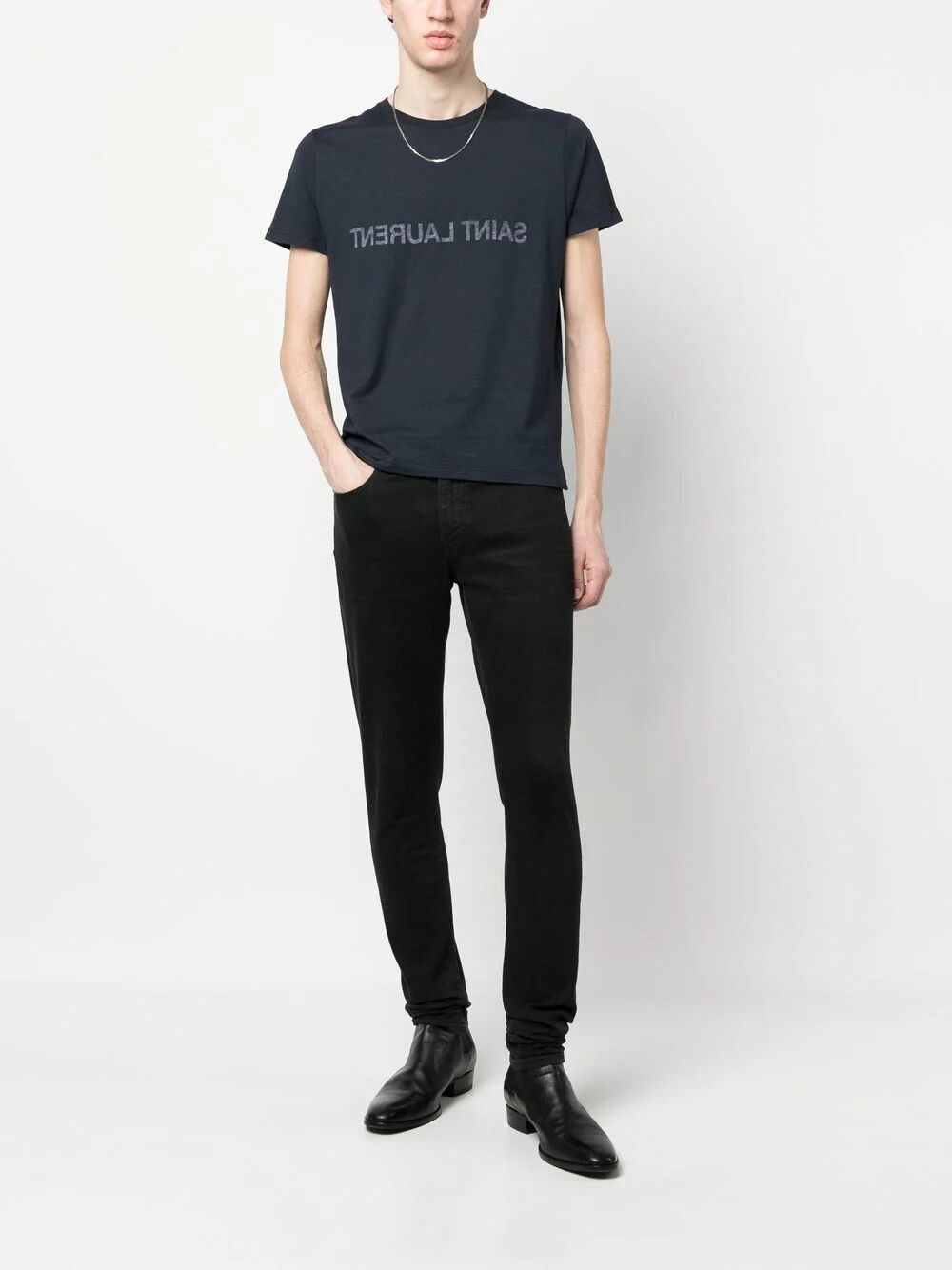 Saint Laurent Crew-Neck T-Shirt