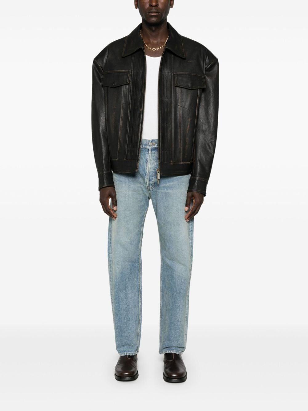 Saint Laurent Loose Straight Jeans