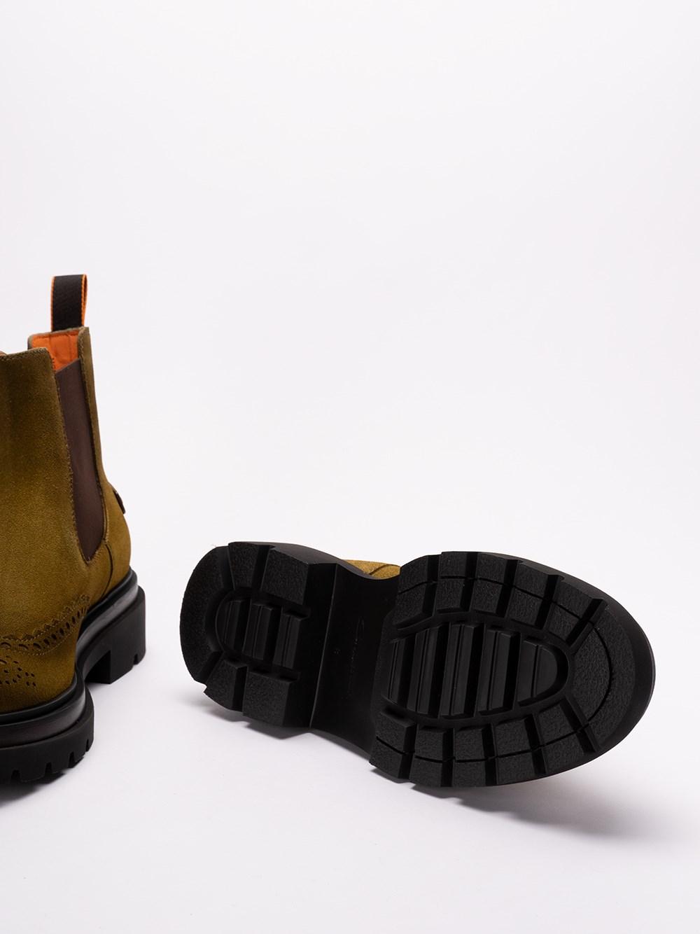 Santoni `Blockage` Slip-On Ankle Boots