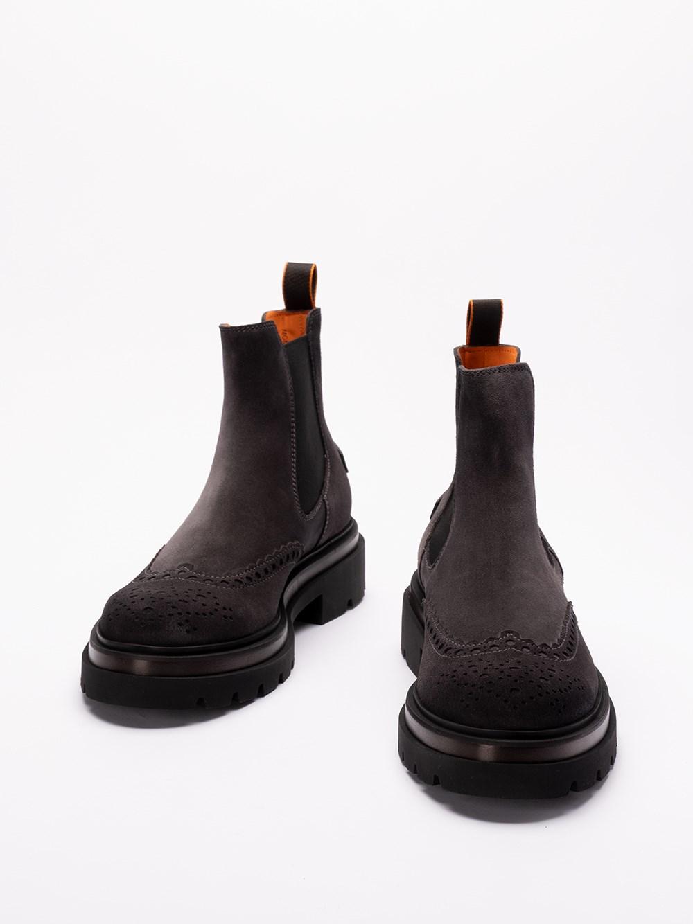Santoni `Blockage` Slip-On Ankle Boots