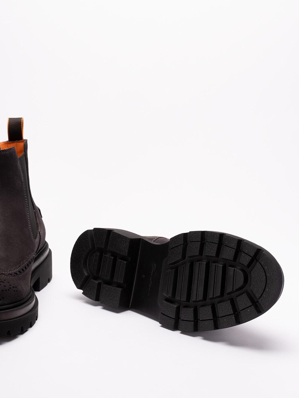 Santoni `Blockage` Slip-On Ankle Boots