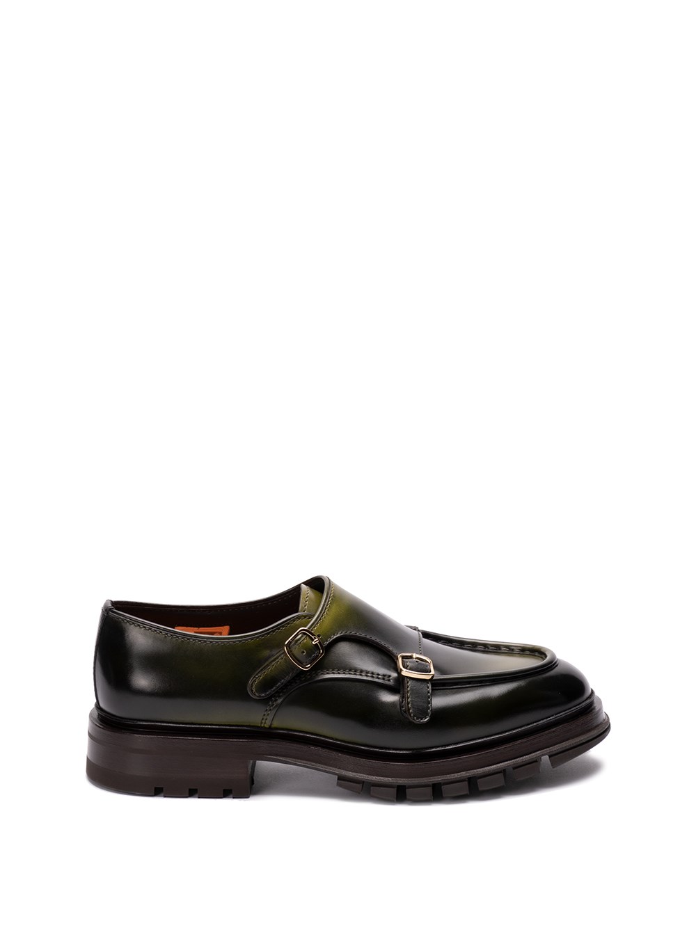 Santoni `Emric` Buckled Loafers