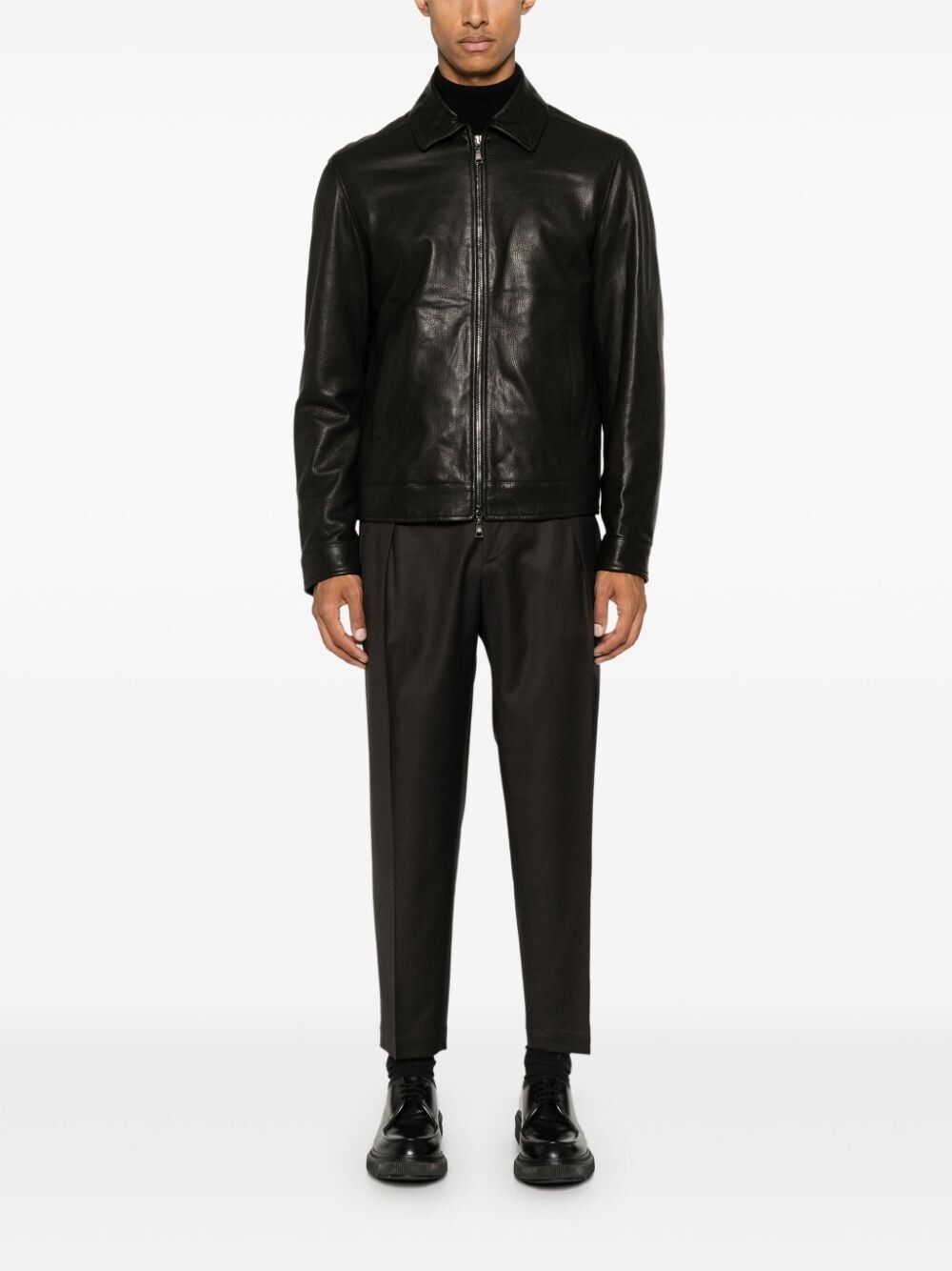 Tagliatore Leather Jacket