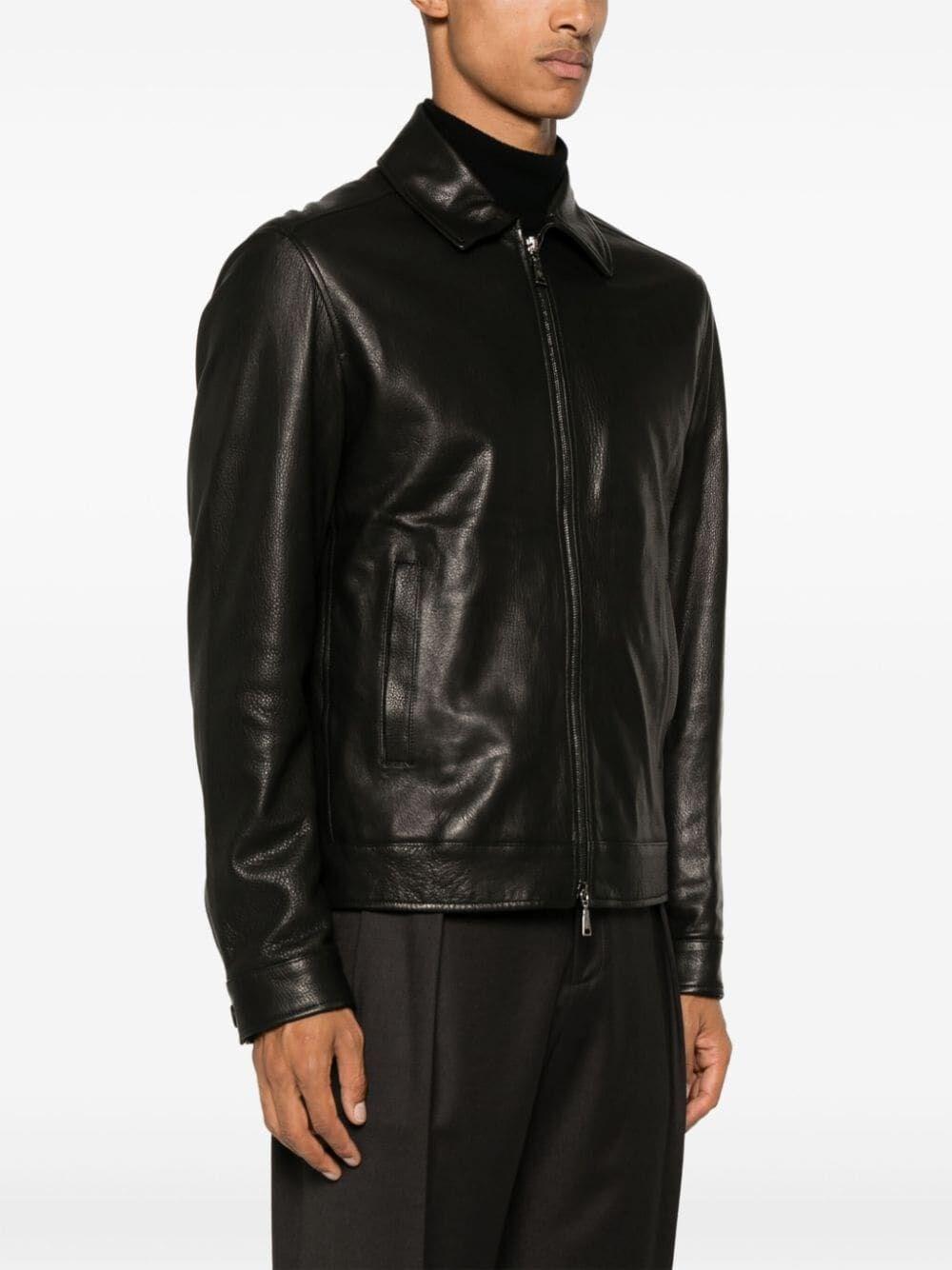 Tagliatore Leather Jacket