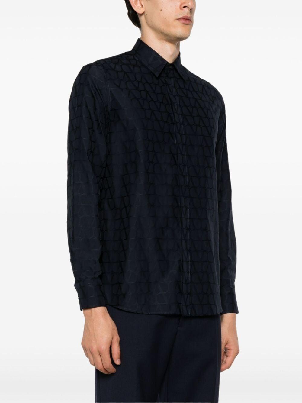 Valentino Garavani `Toile Iconographe` Long Sleeve Shirt