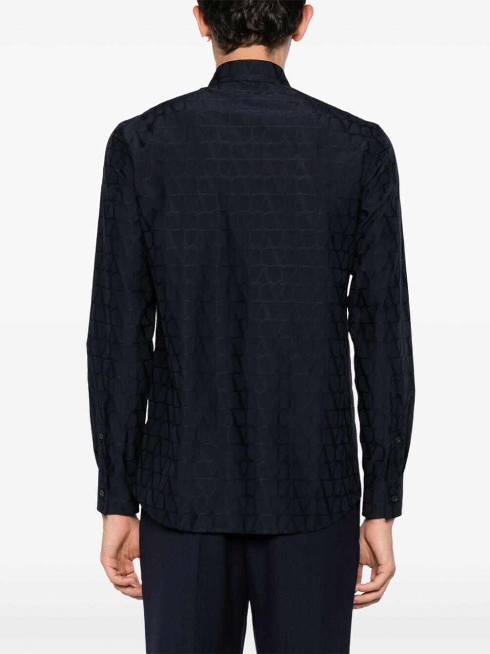 Valentino Garavani `Toile Iconographe` Long Sleeve Shirt