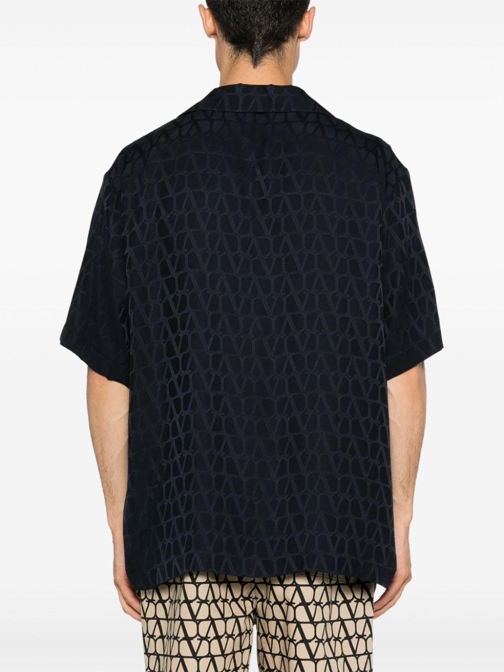 Valentino Garavani `Toile Iconographe` Short Sleeve Shirt