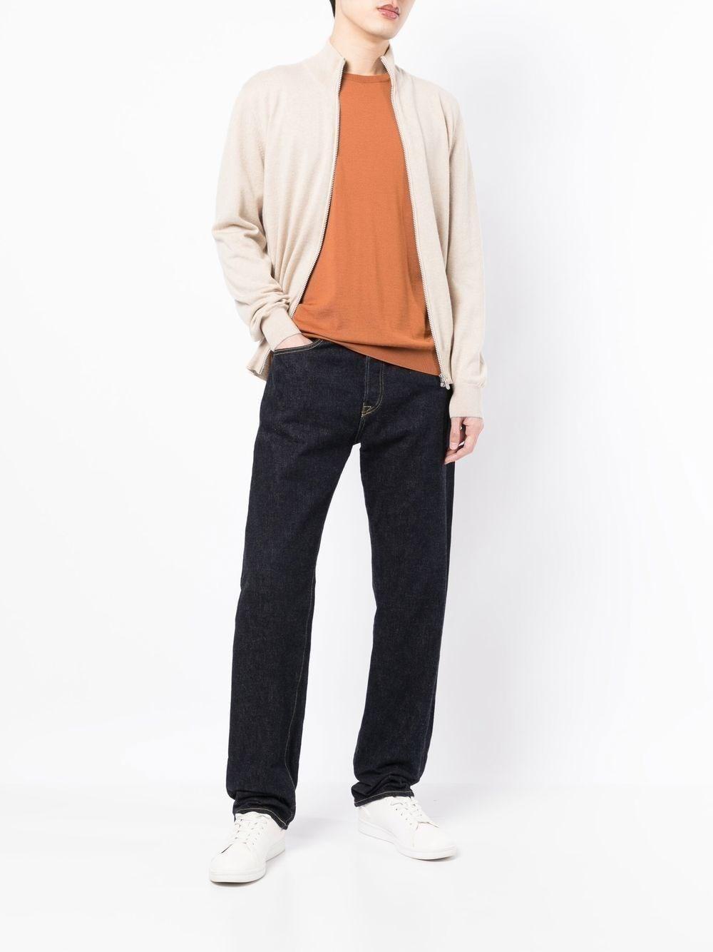 Brunello Cucinelli Turtle-Neck Cardigan With Zipper