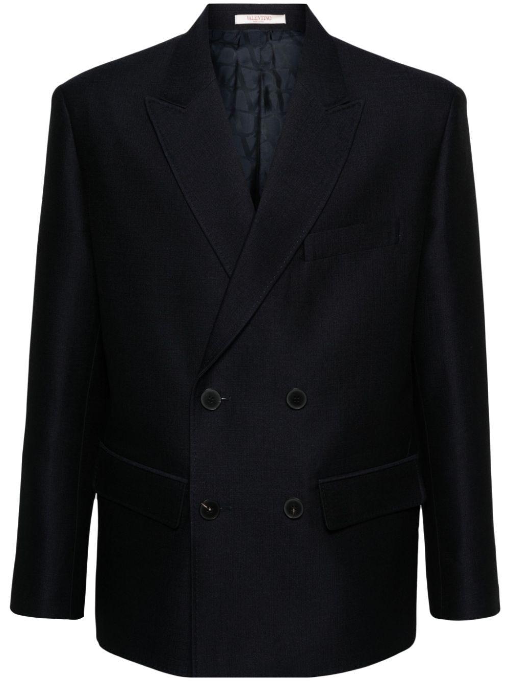 Valentino garavani Double-Breasted Blazer
