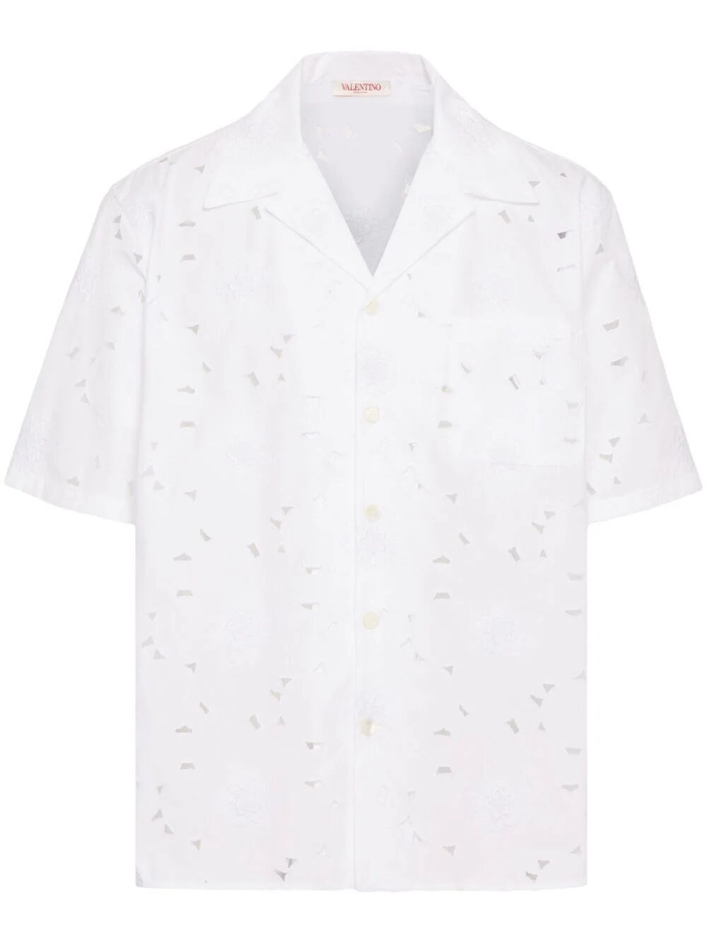 Valentino garavani Embroidered Short Sleeve Shirt