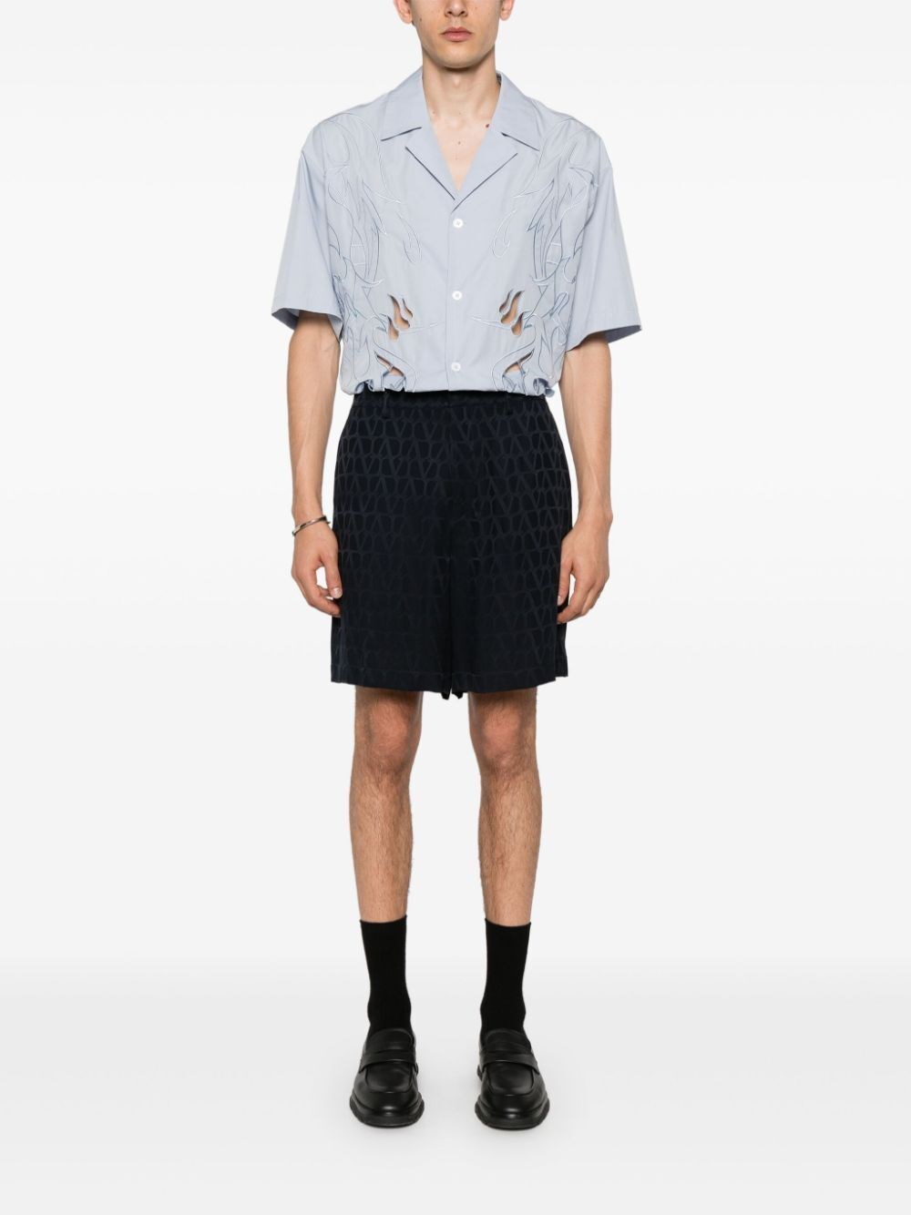 Valentino Garavani `Toile Iconographe` Bermuda