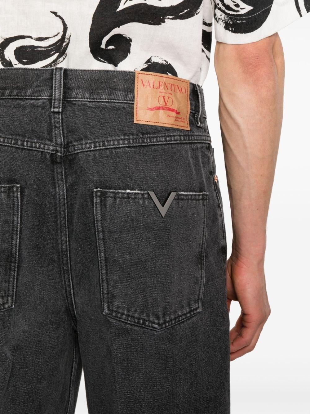 Valentino Garavani `V Detail` Jeans