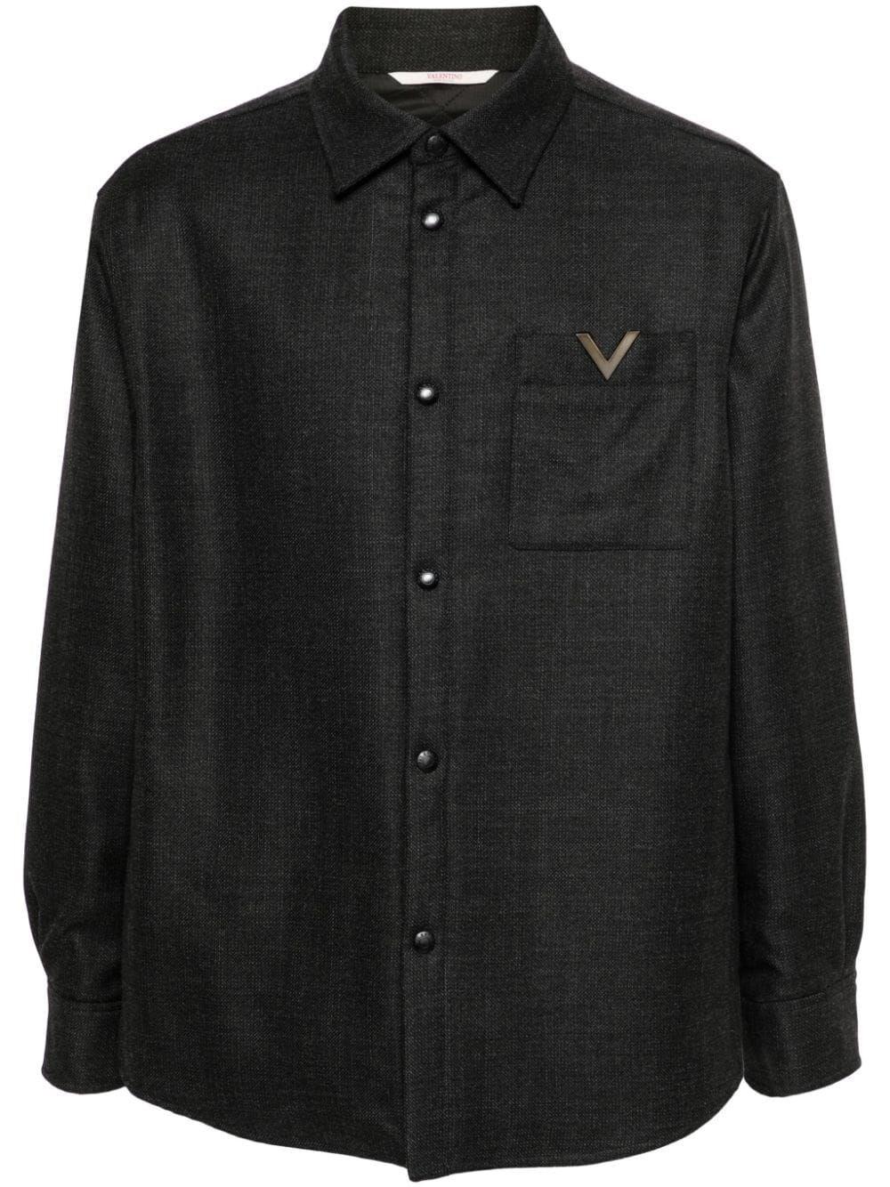 Valentino garavani `V Detail` Shirt Jacket