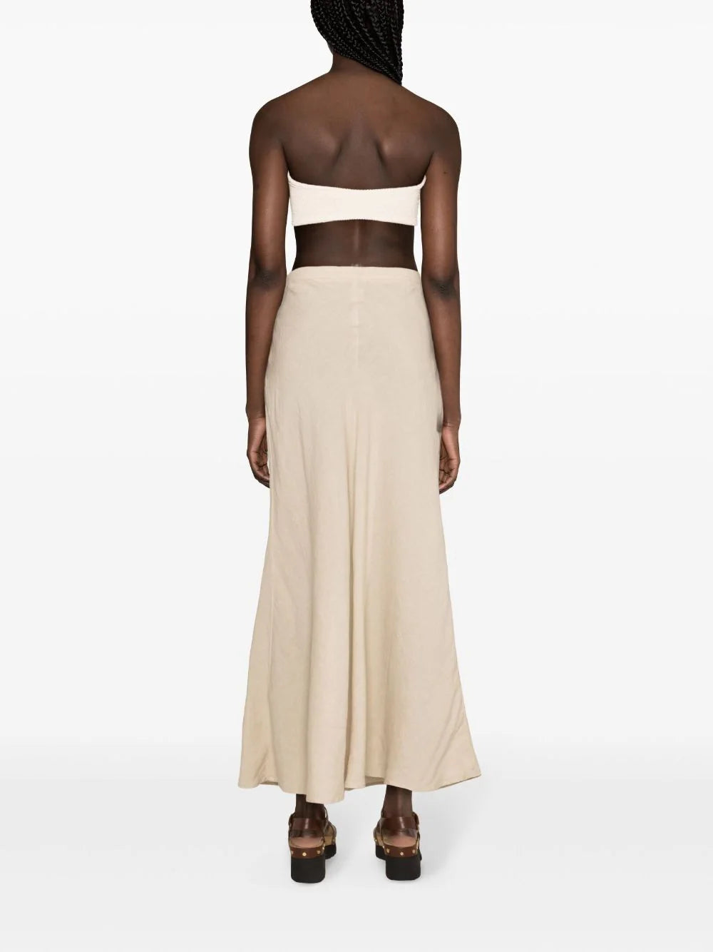 120% Lino Maxi Skirt
