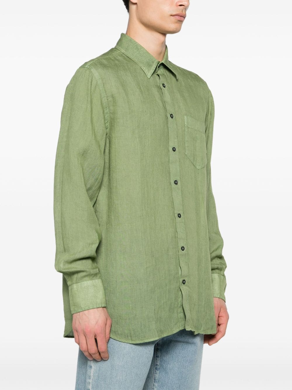 120% Lino Relaxed-fit Shirt