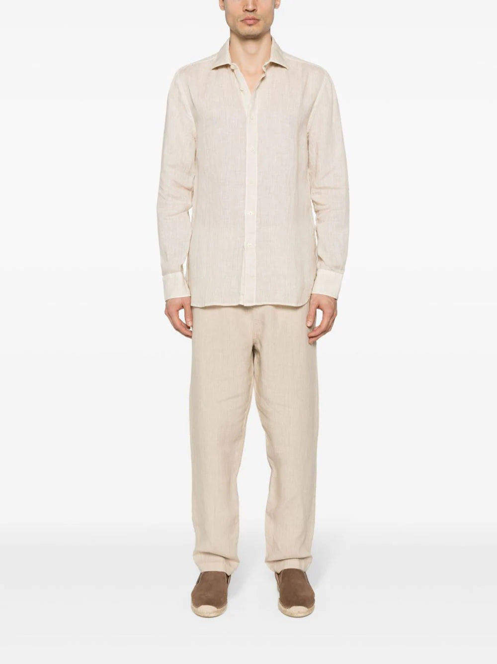 120% Lino Slim-fit Shirt
