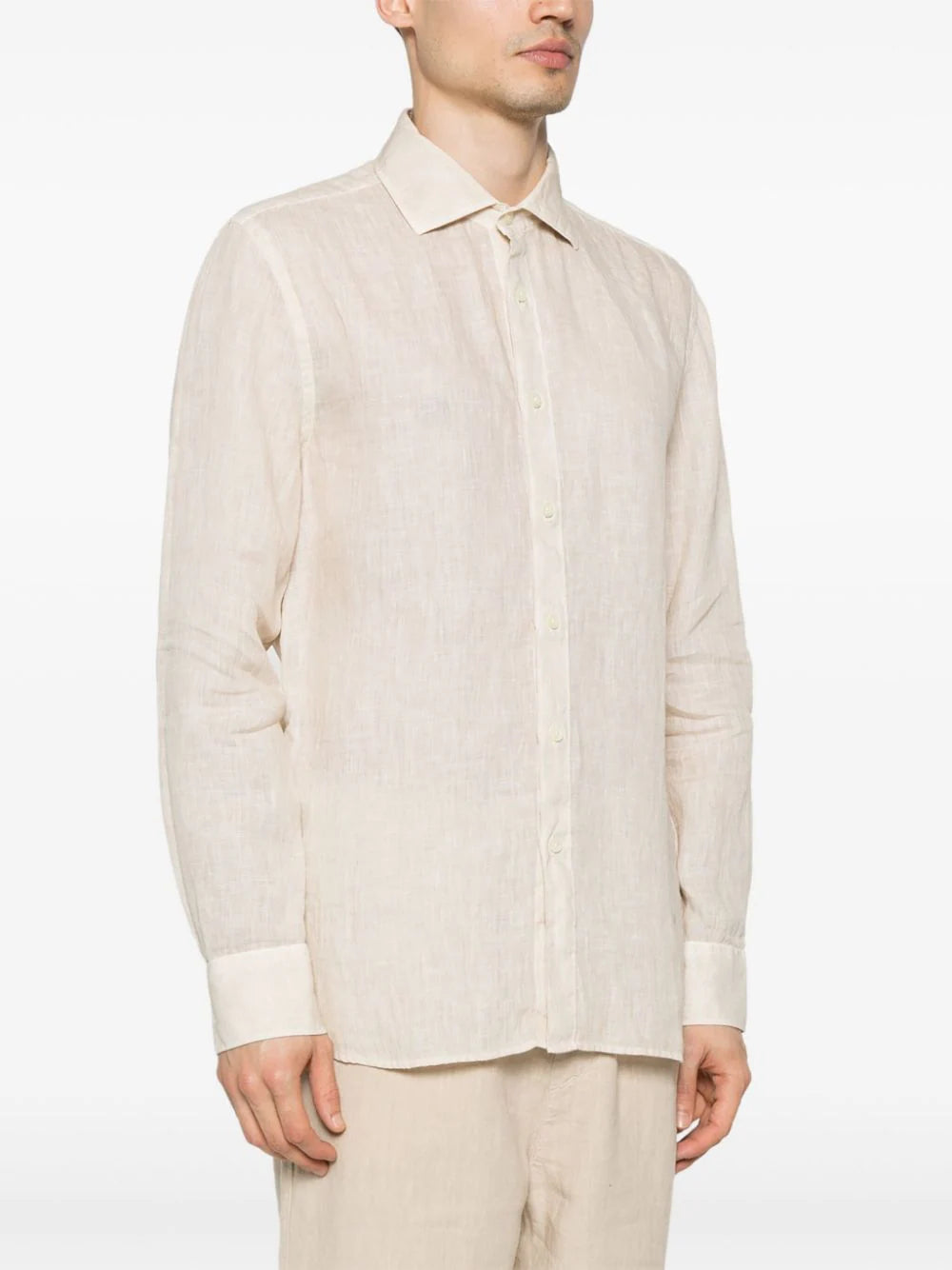120% Lino Slim-fit Shirt