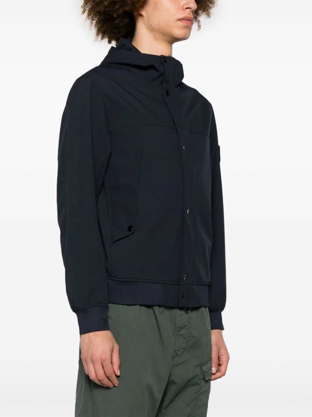 STONE ISLAND 40227 Light Soft Shell-r_e.dye® Technology In Recycled Polyester