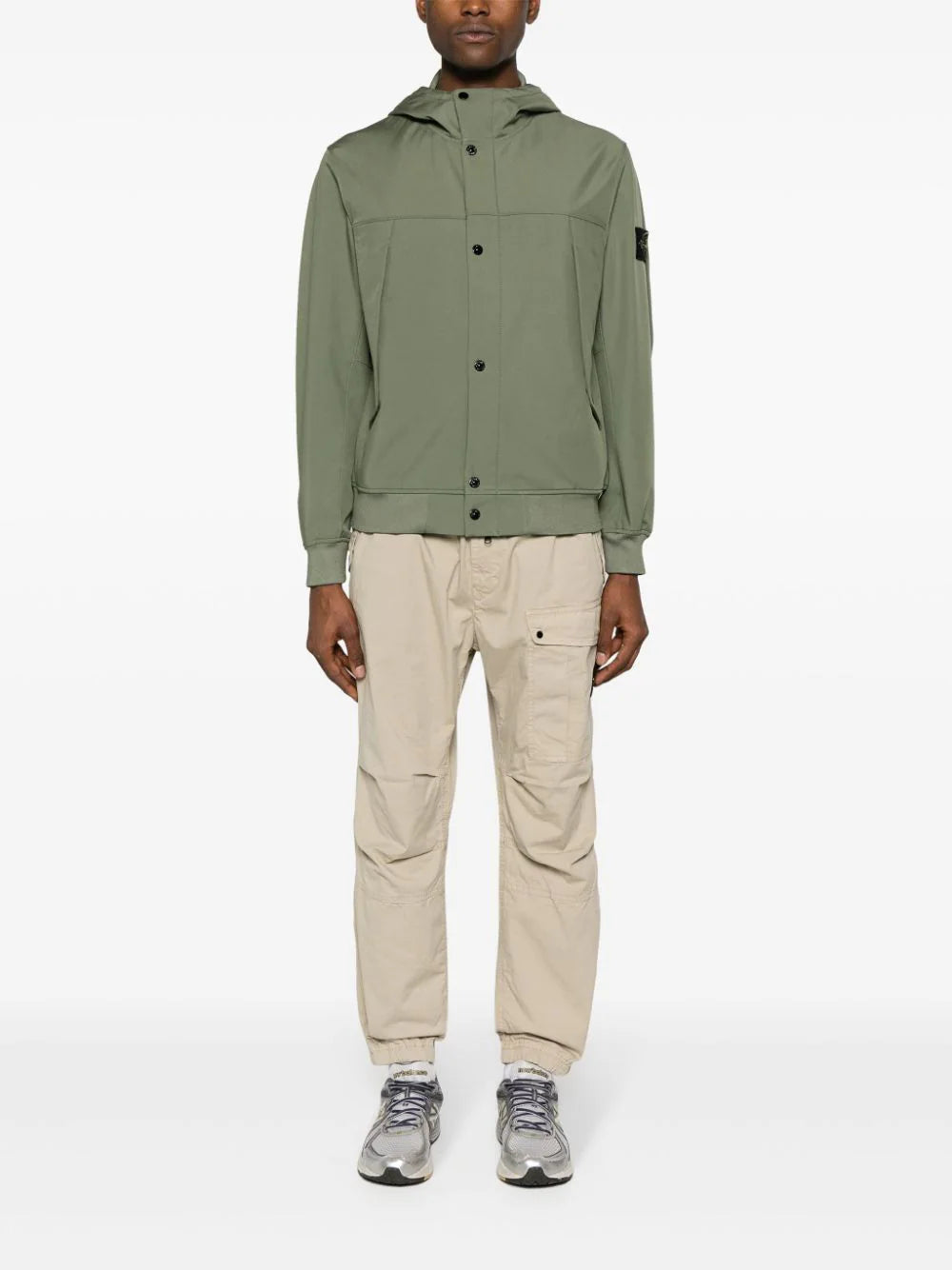 STONE ISLAND 40227 Light Soft Shell-r_e.dye® Technology In Recycled Polyester