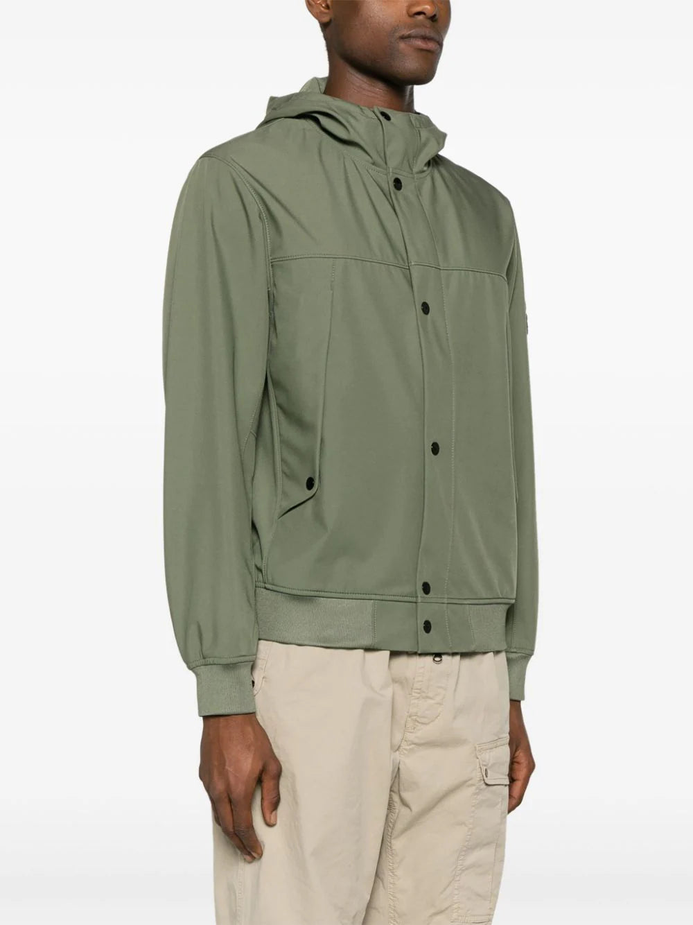 STONE ISLAND 40227 Light Soft Shell-r_e.dye® Technology In Recycled Polyester