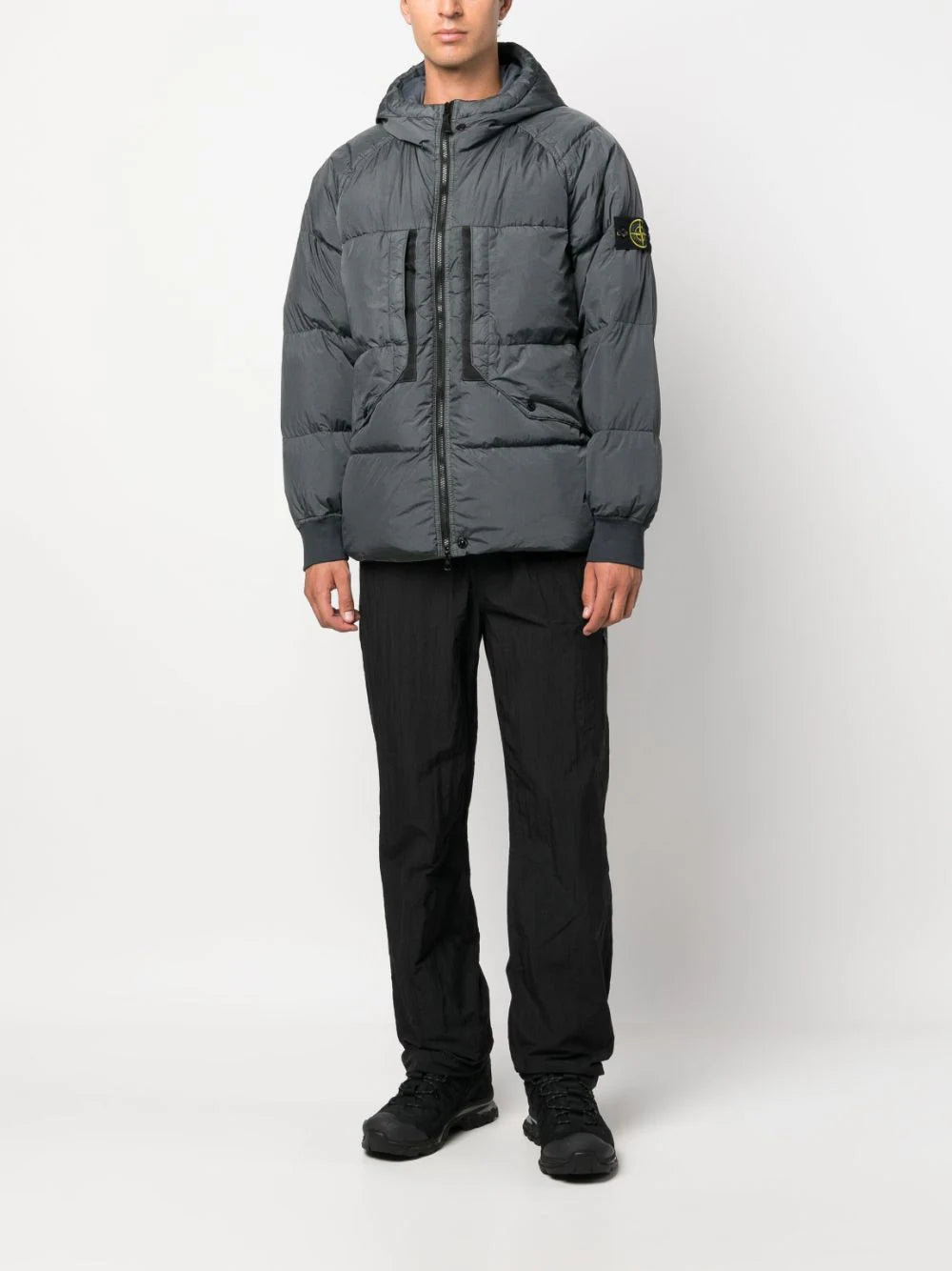 STONE ISLAND 40723 Garment Dyed Crinkle Reps Recycled Nylon Down
