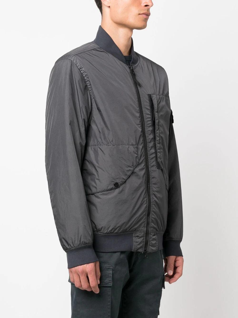 STONE ISLAND 40923 Garment Dyed Crinkle Reps Recycled Nylon With Primaloft®-tc