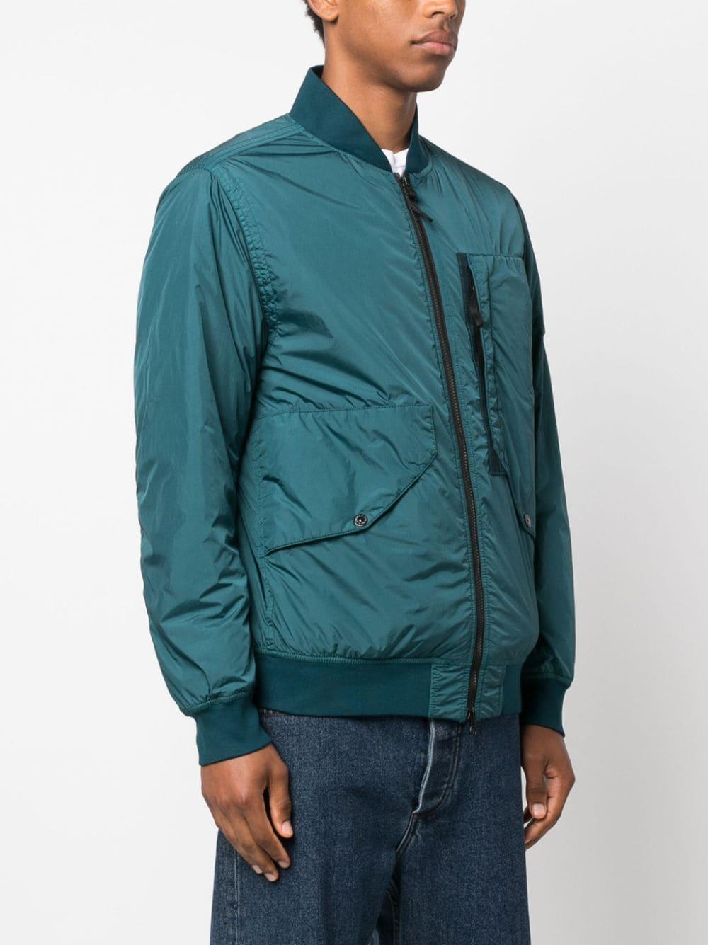 STONE ISLAND 40923 Garment Dyed Crinkle Reps Recycled Nylon With Primaloft®-tc