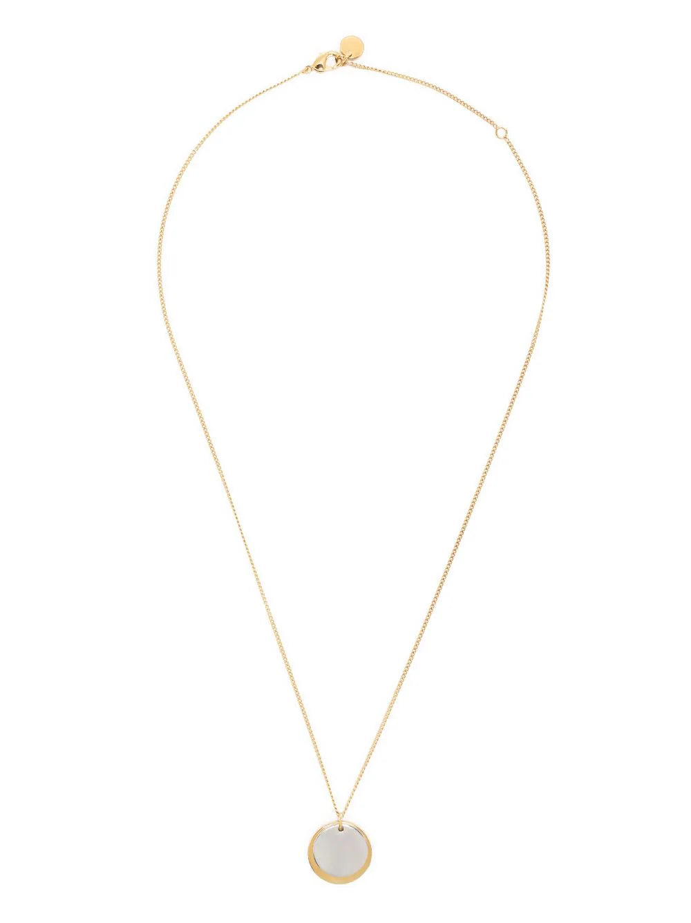 A.P.C. Eloi Double-medallion Necklace
