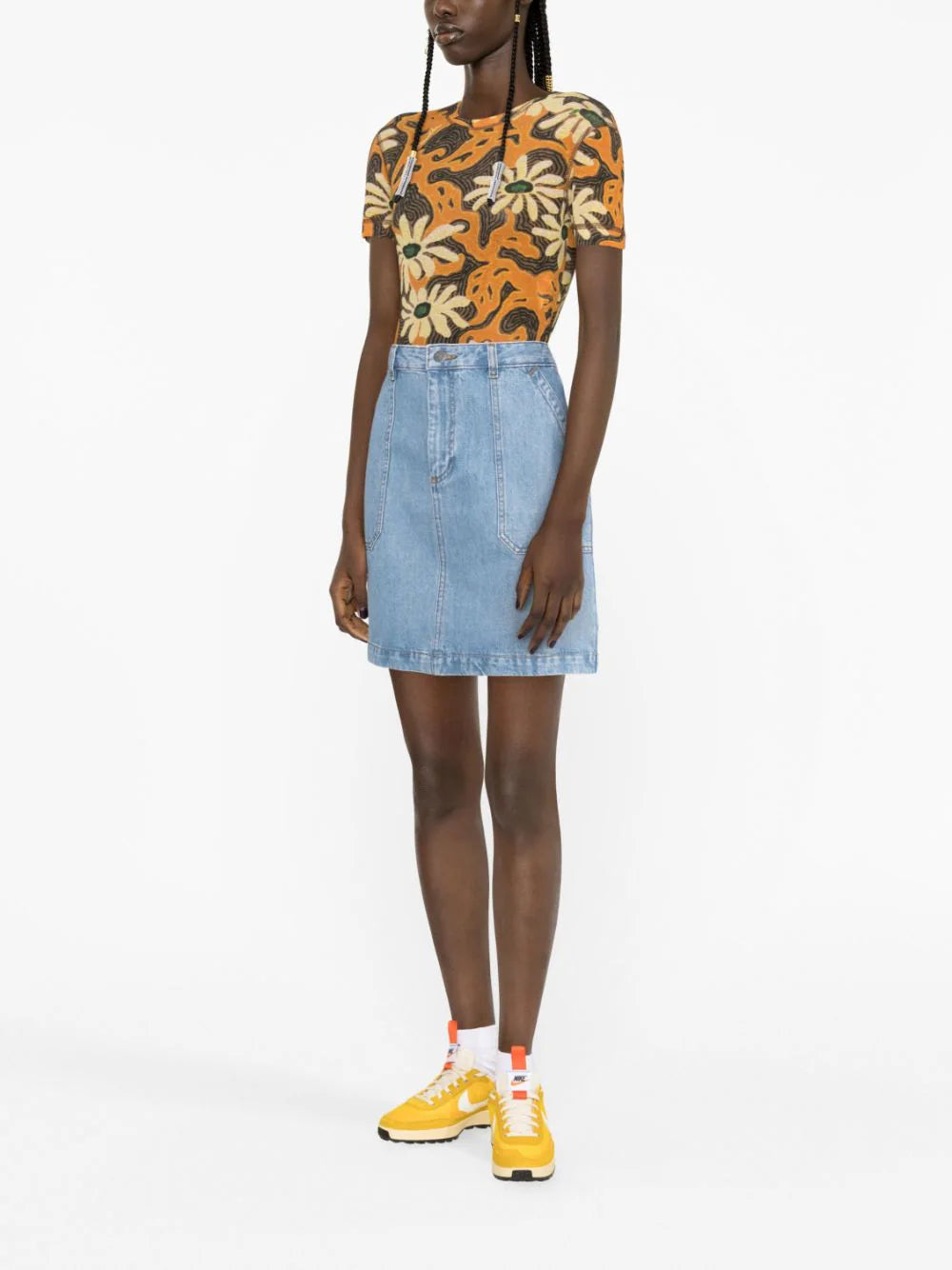 A.P.C. Léa Denim Miniskirt