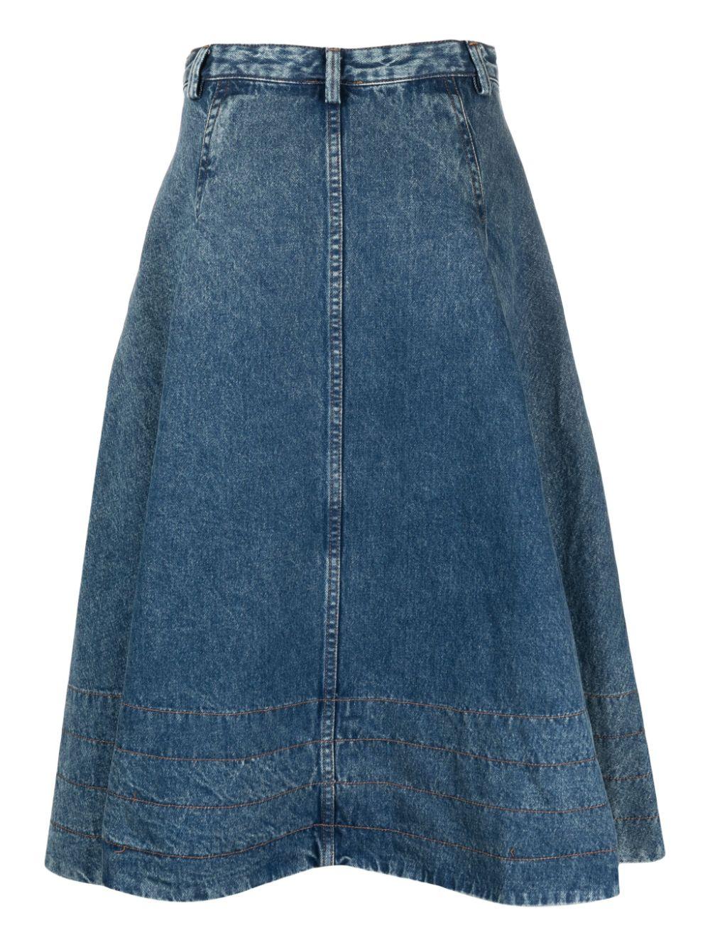 A.P.C. Nora Denim Skirt