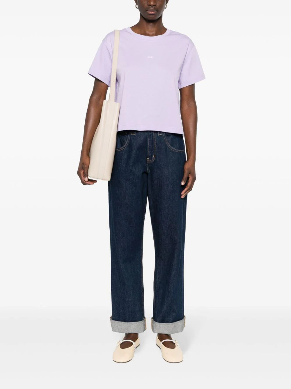 A.P.C. T-shirt With A.p.c. Logo