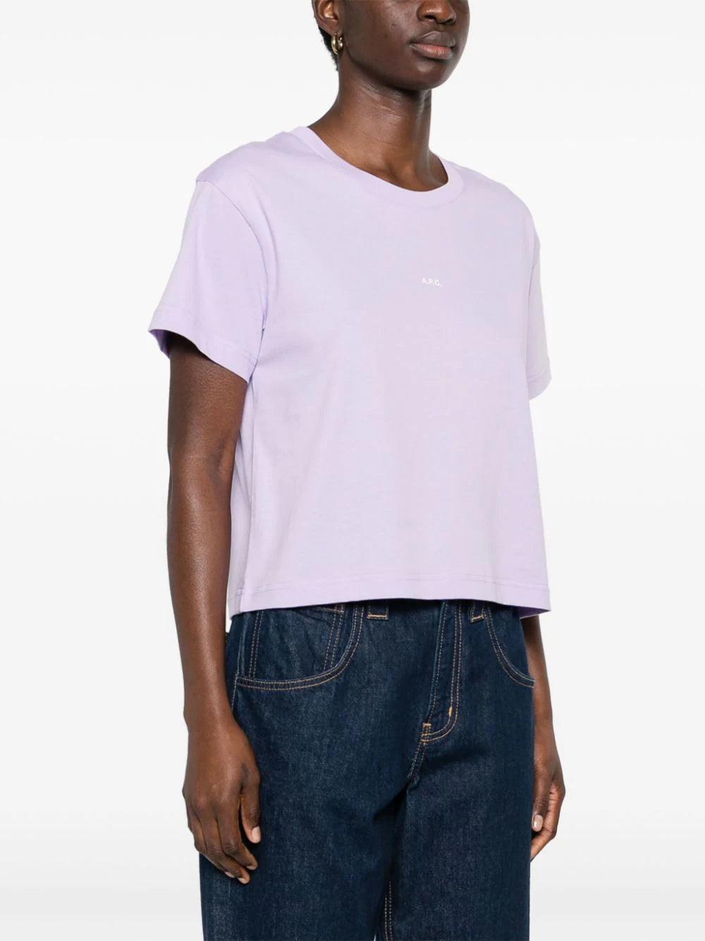 A.P.C. T-shirt With A.p.c. Logo