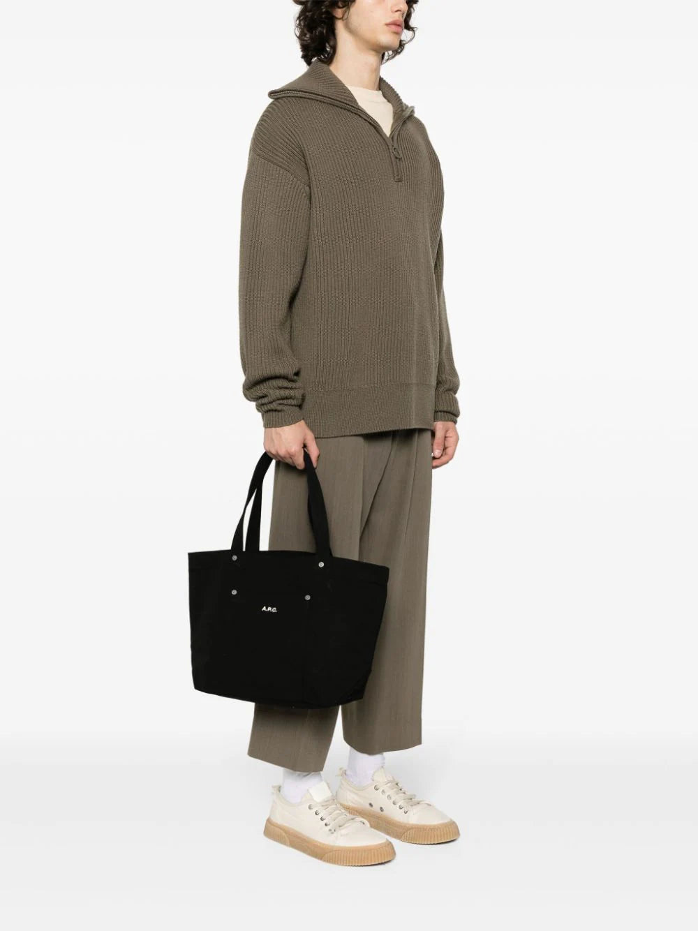 A.P.C. Thais Tote Bag With Embroidery