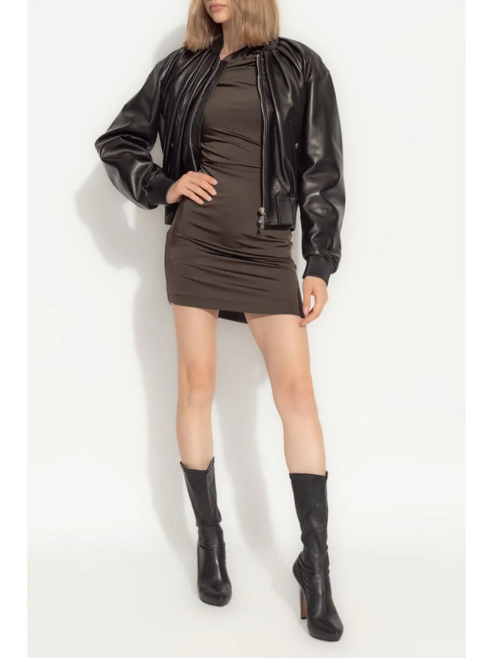 Alexander McQueen Asymmetric Minidress