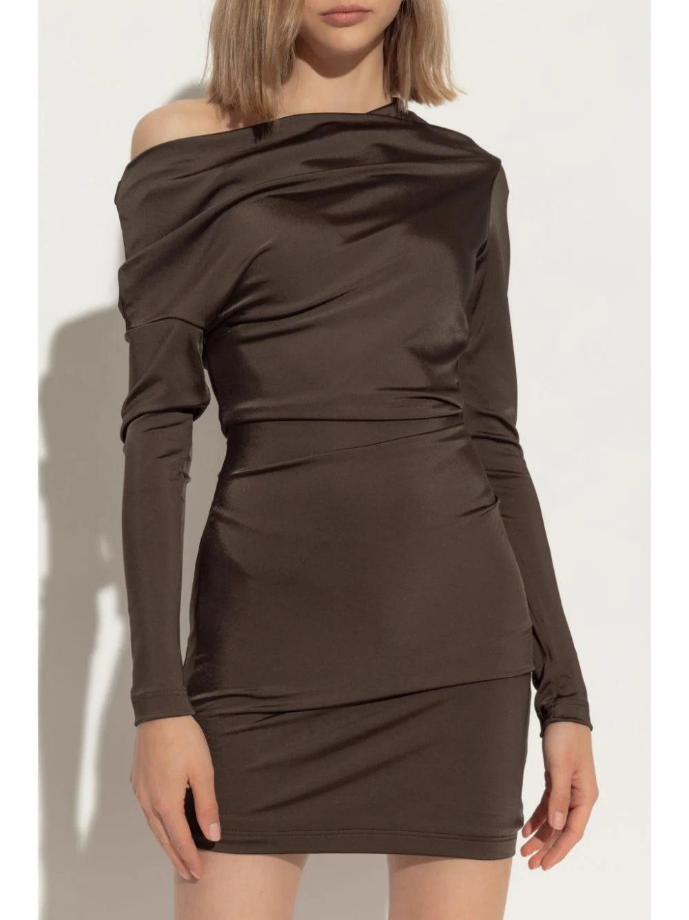 Alexander McQueen Asymmetric Minidress