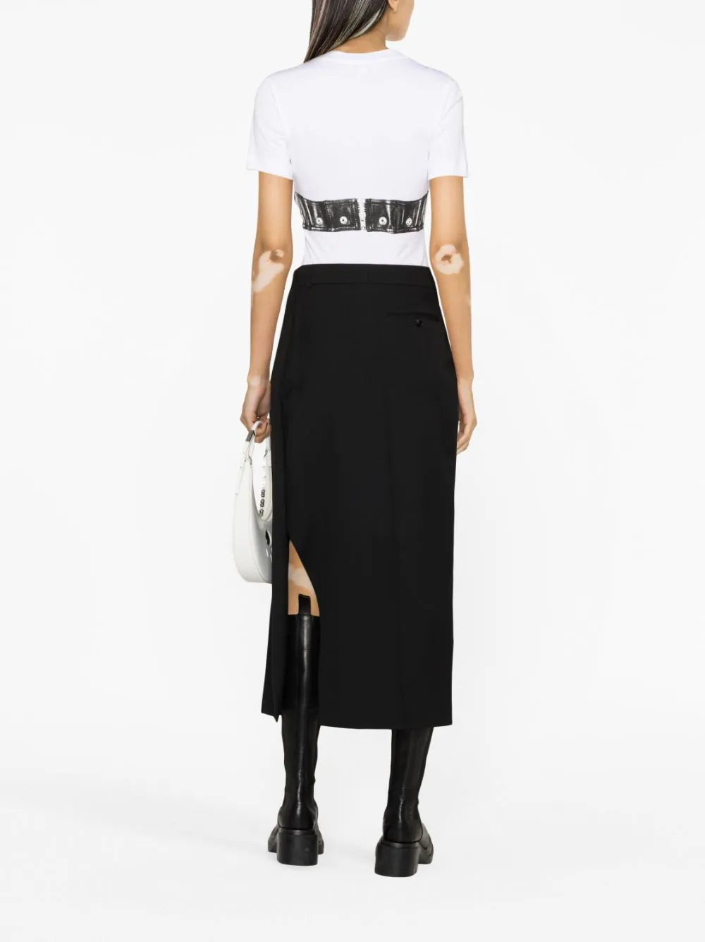 Alexander McQueen Biker Bra T-shirt