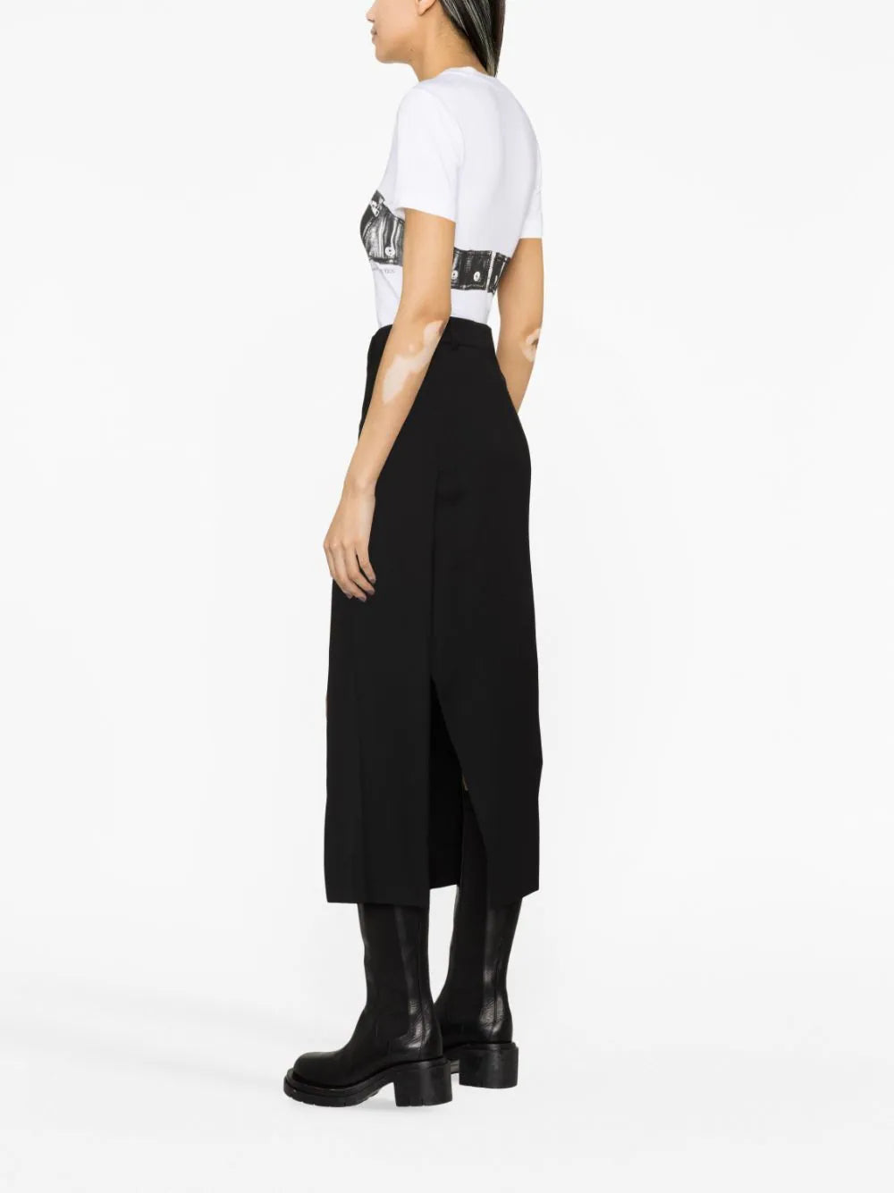 Alexander McQueen Biker Bra T-shirt