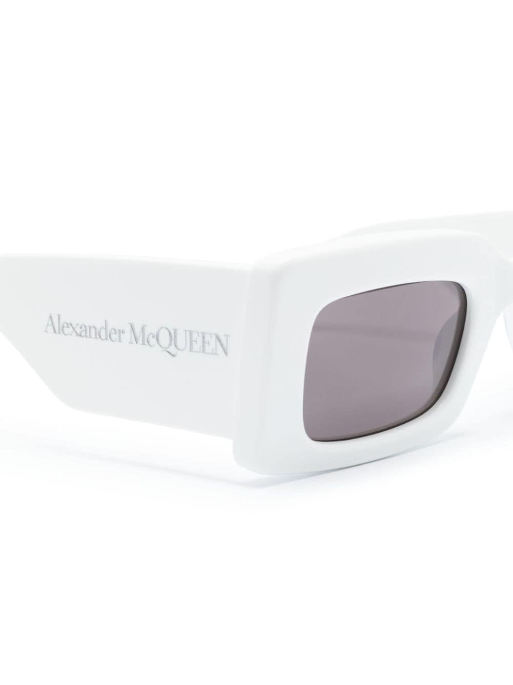 Alexander McQueen Bold Rectangular Sunglasses