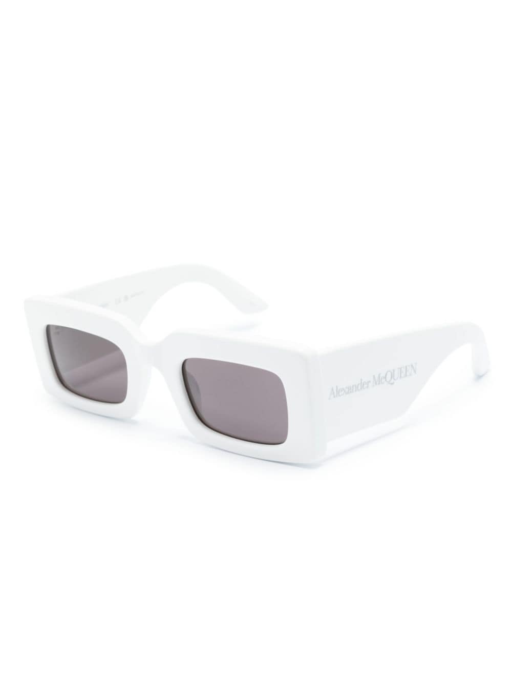 Alexander McQueen Bold Rectangular Sunglasses