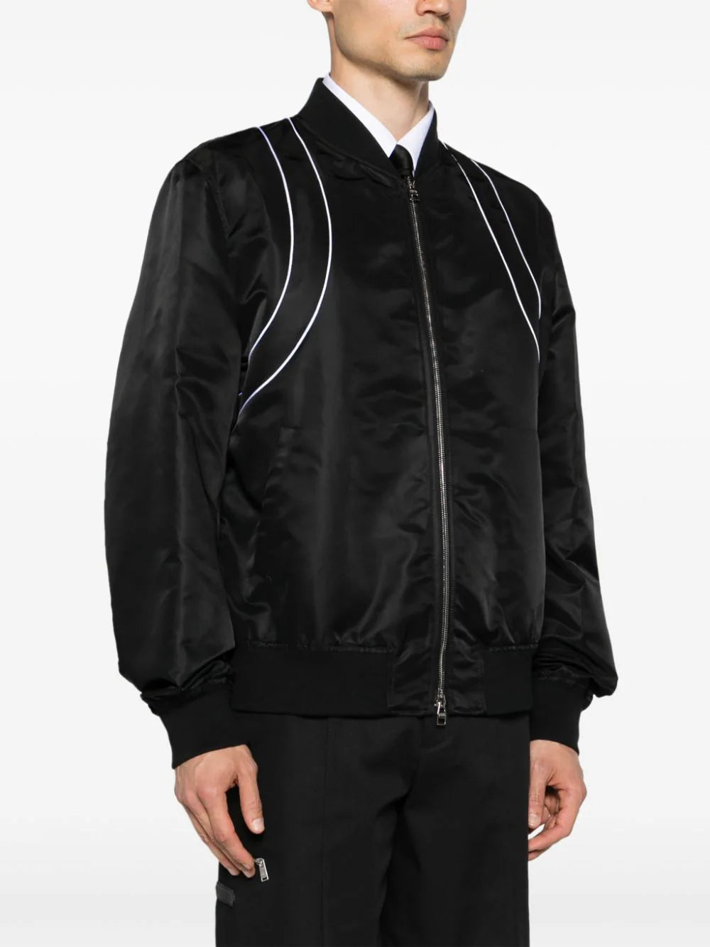 Alexander McQueen Bomber In Nylon