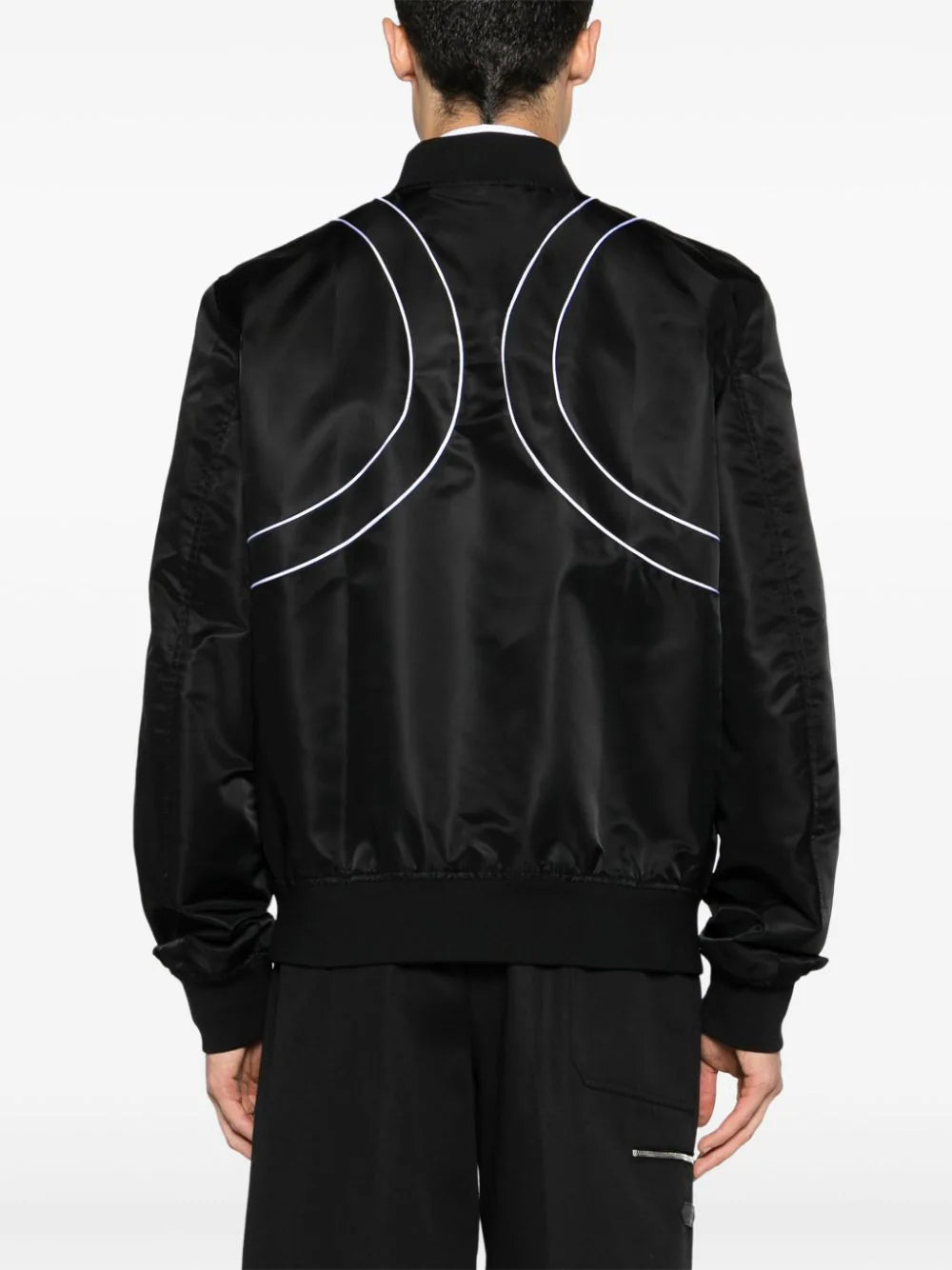 Alexander McQueen Bomber In Nylon