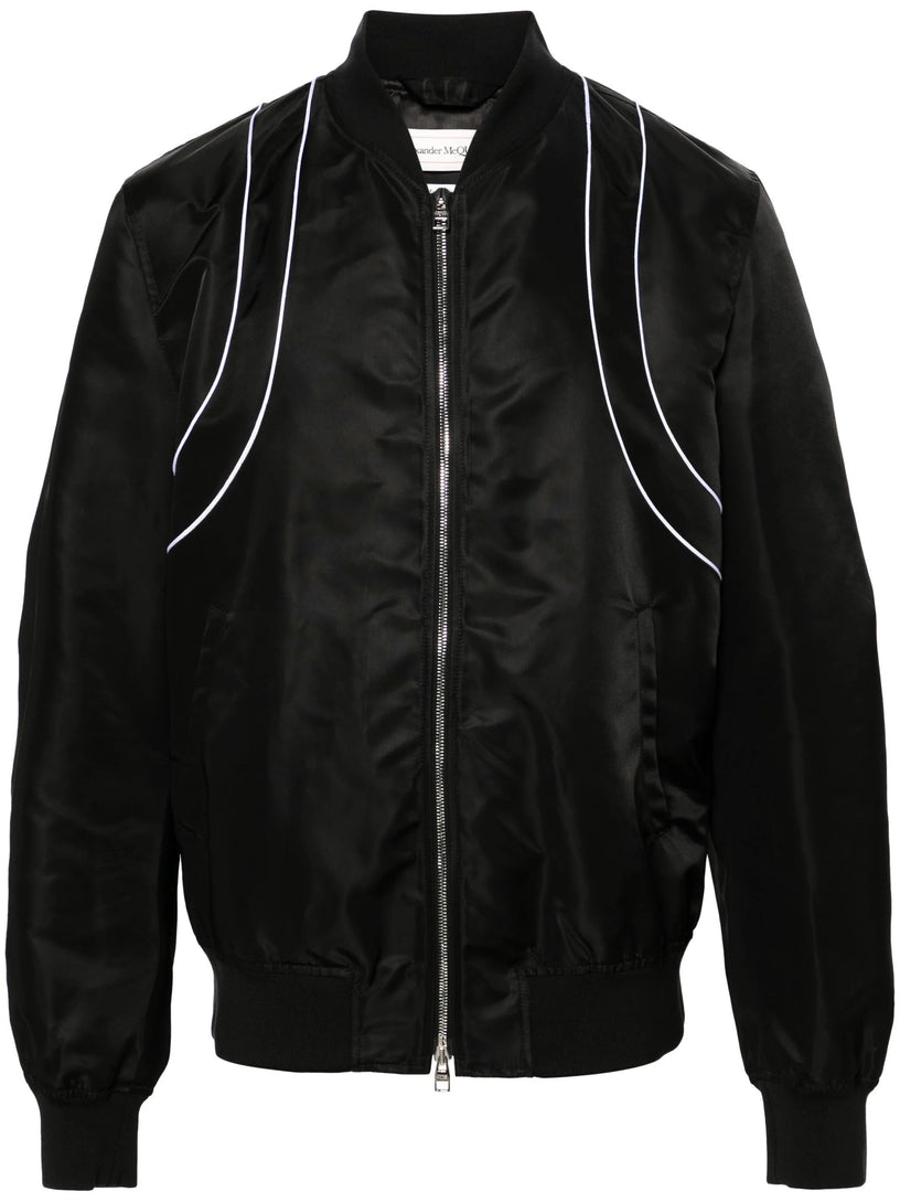 Alexander McQueen Bomber in nylon