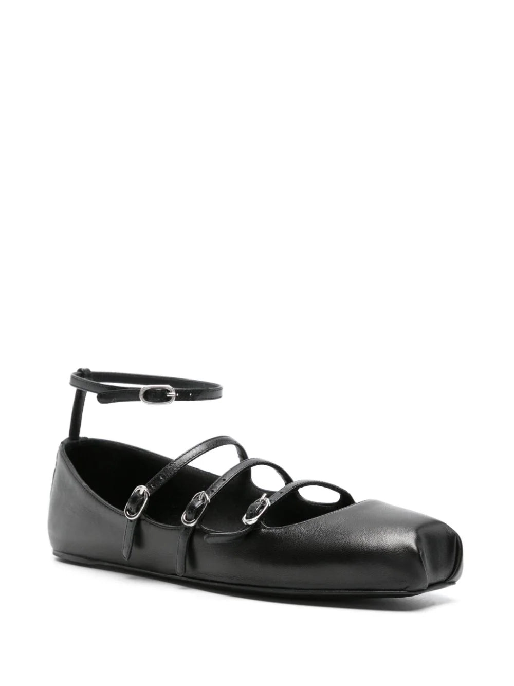 Alexander McQueen Buckled-straps Ballerina Shoes