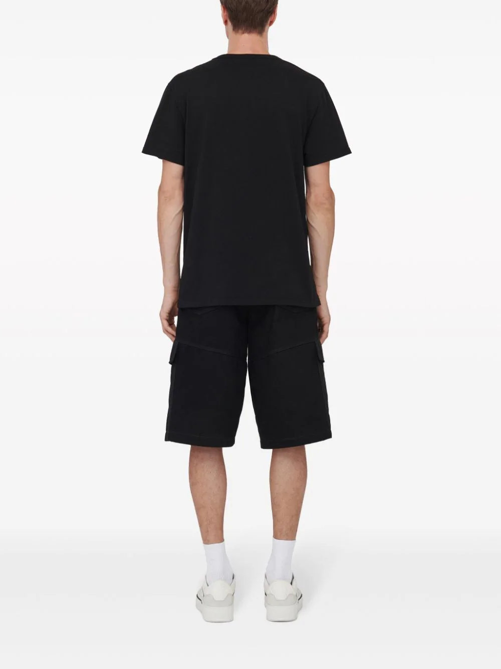 Alexander McQueen Crystal Skull T-shirt In Black
