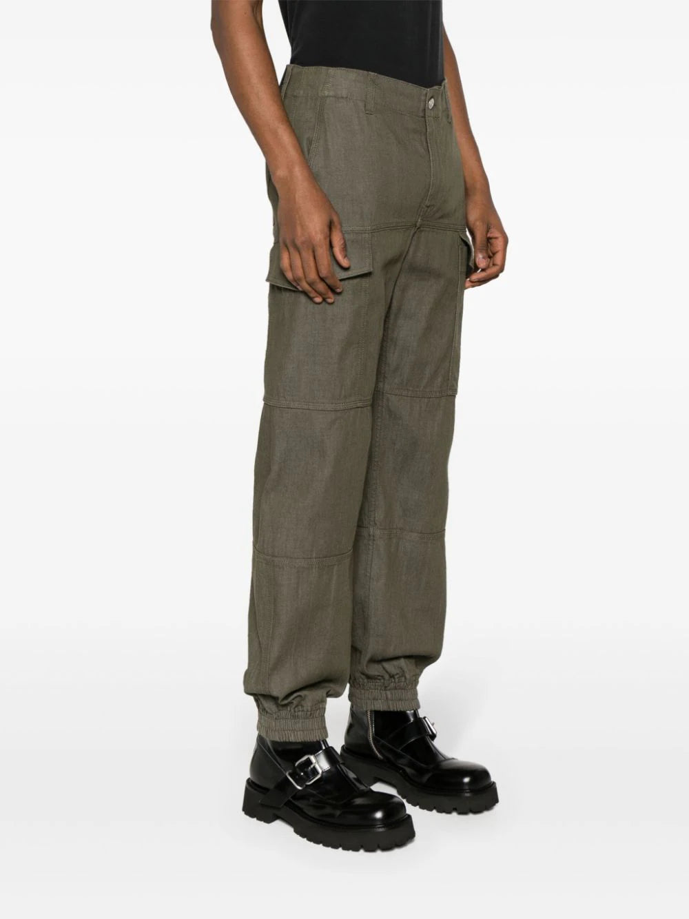 Alexander McQueen Denim Cargo Pants