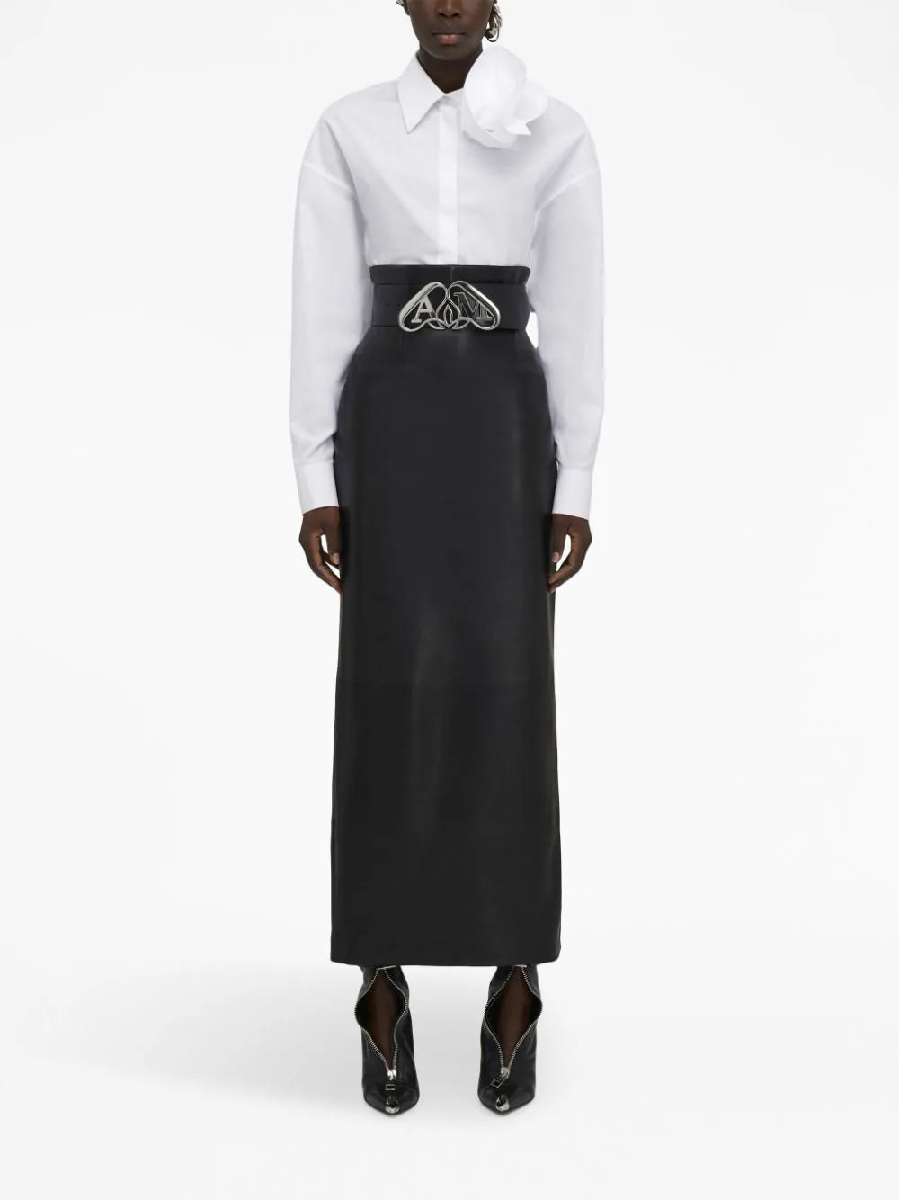 Alexander McQueen Draped Orchid Shirt