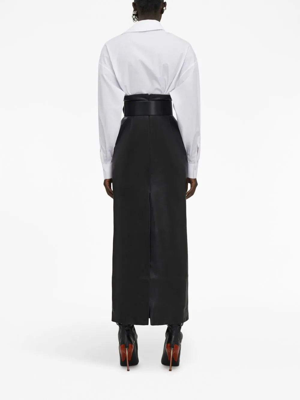 Alexander McQueen Draped Orchid Shirt