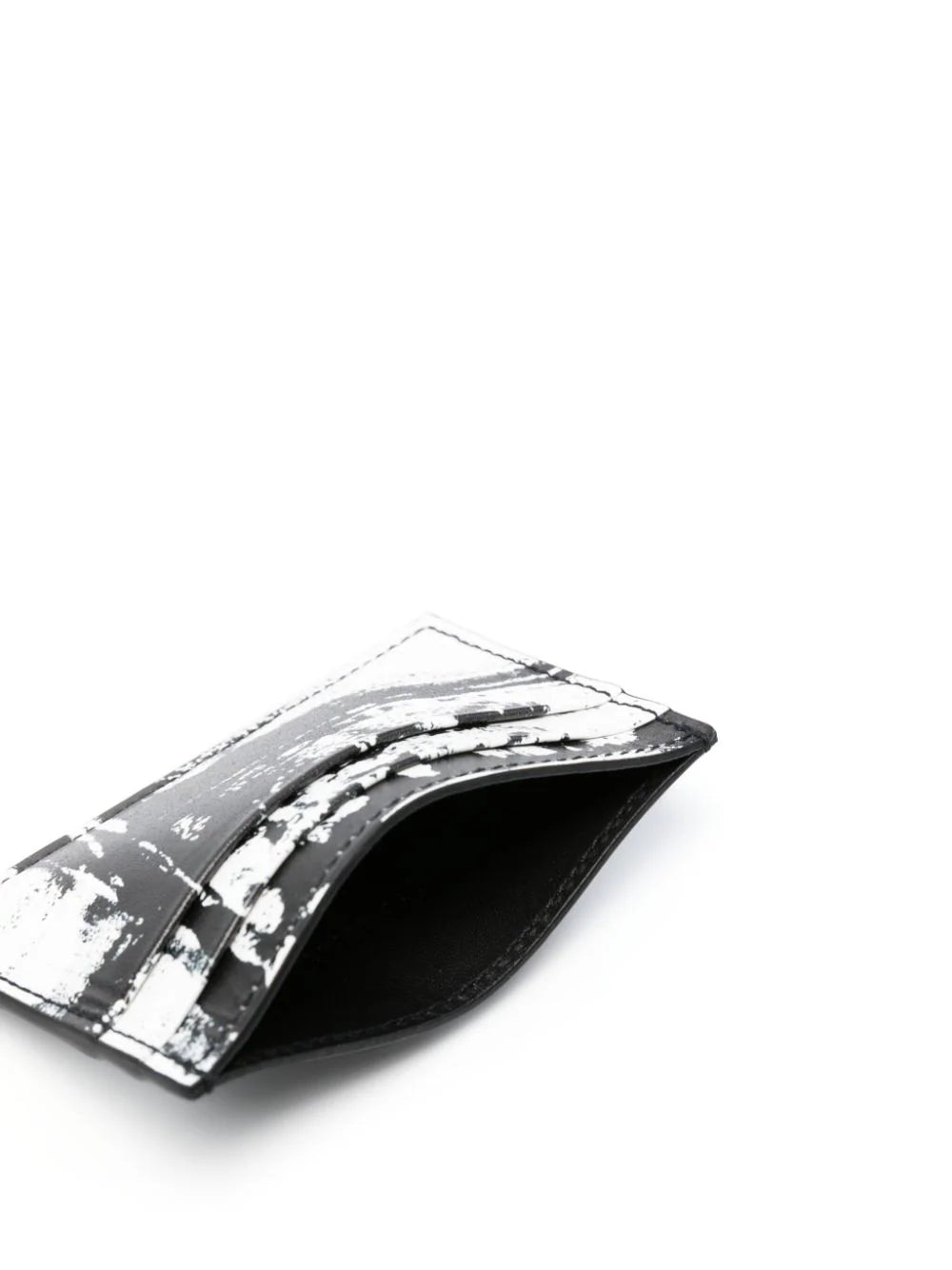Alexander McQueen Graffiti Mcqueen Card Holder