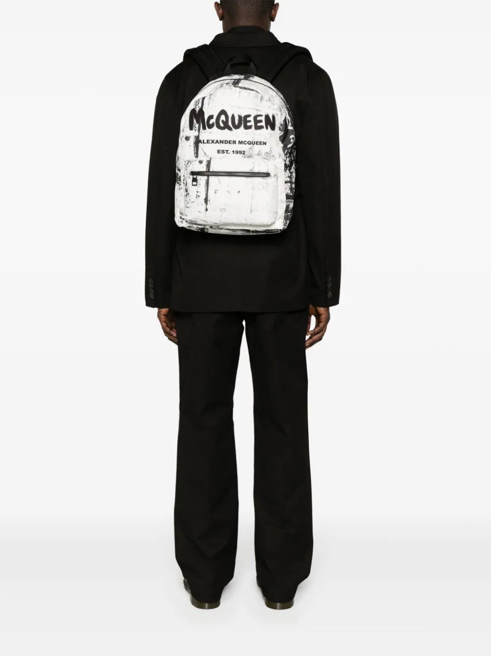 Alexander McQueen Graffiti Metropolitan Backpack